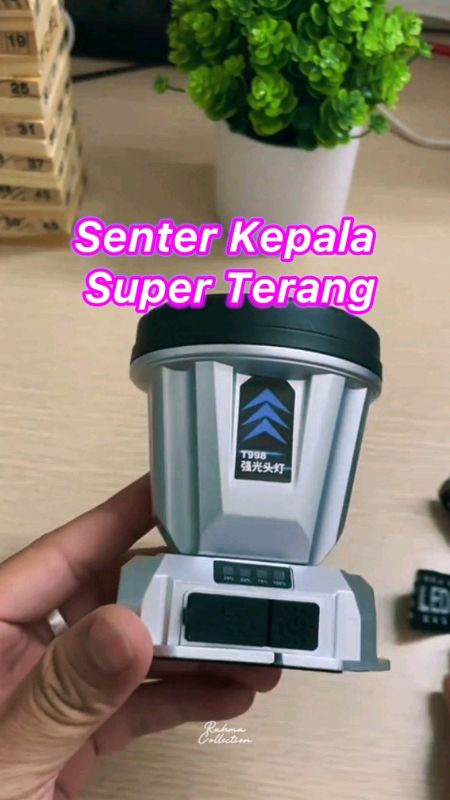 Senter Kepala Super Terang #senterkepala #senterkepalasuperterang #senterkepalamurah #RacunShopee #shopeevideo #ShopeeCOD