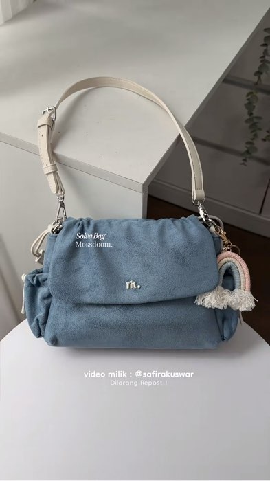 🩵🩵 #mossdoom #shoulderbag #RacunShopee #GakNyeselBeliIni #FashiondiShopee