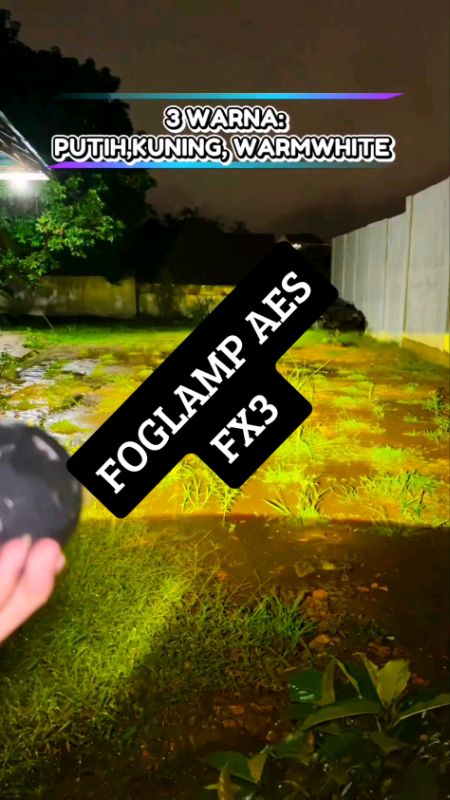 Foglamp AES FX3, Foglam all weather dari aes.#foglampbiled #foglamp #aes #aesfx3warna