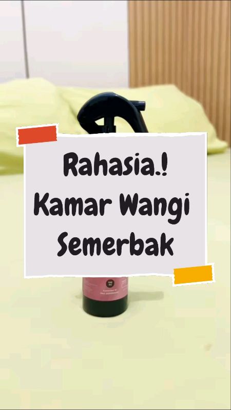 Rahasia.! Kamar harum serasa dihotel dan bebas bakteri✨ #RacunShopee #SpillRacunShopee #DiskonRacunShopee #PromoNonStop #GratisOngkirRP0 #ShopeeCOD