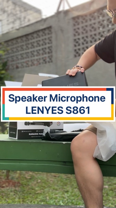 Speaker Microphone LENYES S861#RacunShopee#GratisOngkirRP0#ViralDiShopeeVideo#shopeevideo#fyp#viral#ShopeeLook#ShopeeCOD#RacunShopee#shopeevideo#fyp