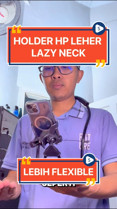 Holder hp leher lazy neck #holderhpleher #lazyneck #holderleherhp #RacunShopee