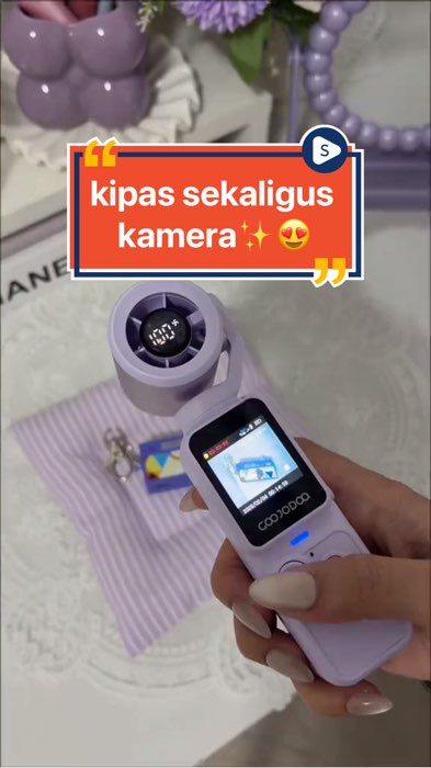 goojodoq gfs025 kipas sekaligus action camera 😍🫶🏼#kipasangin #kipasanginportable #kipasmini #minifan #minifanportable #goojodoqgfs025 #actioncamera