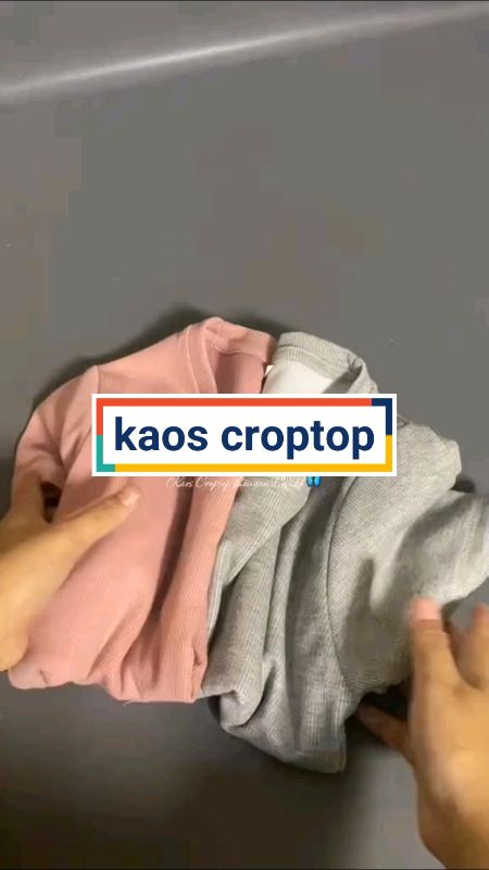 kaos croptop kekinian #croptop #croptopviral #tendingvideo #ViralDiShopeeVideo #shopeevideo #RacunShopee #croptopmurah