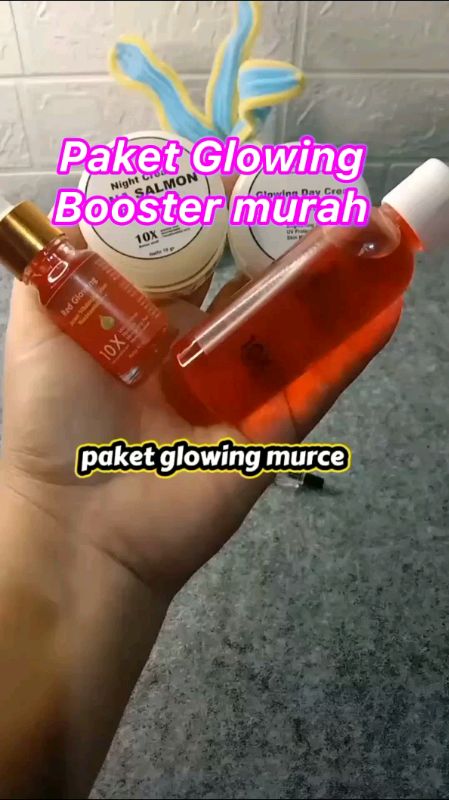paket booster glowing beauty skin #paketflekboosterglowing #paketglowingbooter #racunshopeemurah