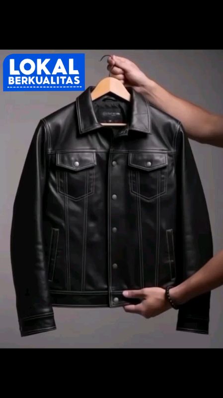 Jaket kulit pria asli domba model jeans berkualitas  #trendingviral  #ViralDiShopeeVideo #PromoNonStop #SpillBawaBerkah #ShopeeLook #jaket #jaketkulit