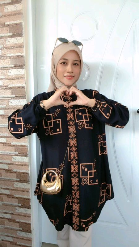 Cakep banget motifnya beb 😍 #RacunCantikShopee #ShopeeFashionHaul #SpillRacunShopeeHaul #RacunShopee