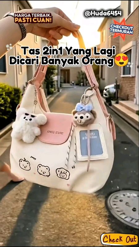 Bisa Dijadikan Ransel😍#taswanita#tasselempang#ransel#tas2in1#slingbag#handbag#fashionwanita#ShopeeFashionHaul#RacunShopee#GratisOngkirRP0#viral#fyp