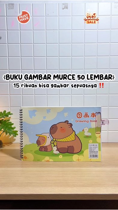 Isinya 50 lembarr #bukugambar #bukugambarA4 #bukugambaranak #bukugambarmurah #bukugambarspiral #ViralDiShopeeVideo #SpillBawaBerkah #CODinApa