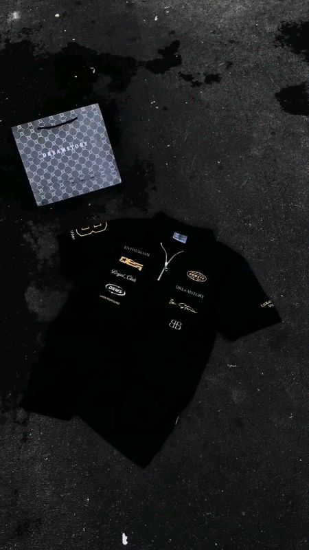 Dream Story Polo Shirt Cluster Cotton Pique Black #dreamstory #poloshirt #cottonpique #FashiondiShopee #ShopeeFashionHaul #GratisOngkirRP0 #ShopeeLook