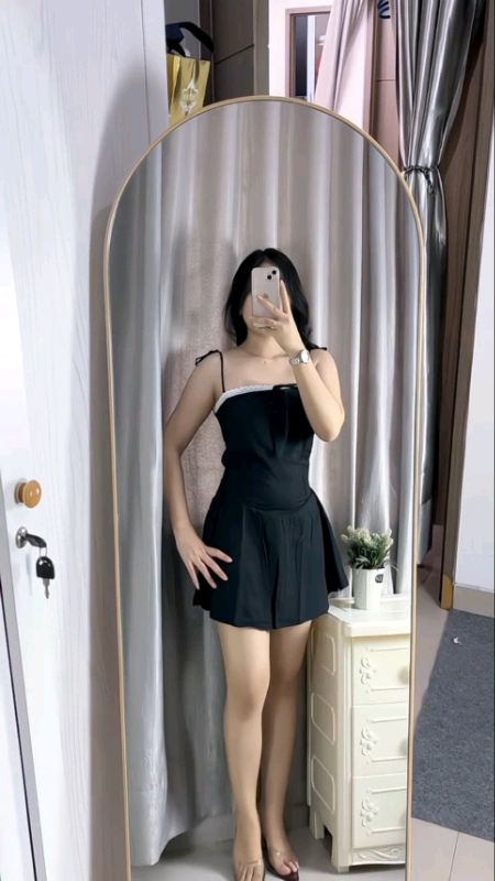 cangtipp bangett🖤✨️ #dress #minidress #SpillBawaBerkah #RacunShopee