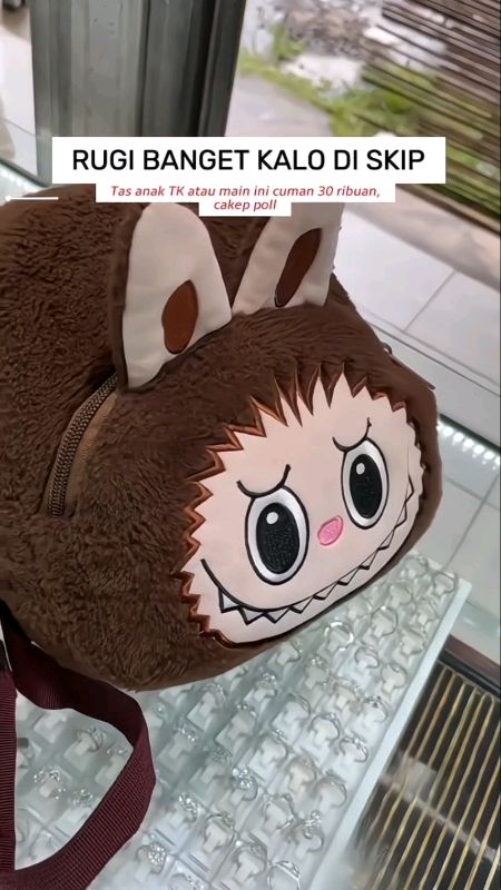 ransel bulu gemoy,cocok buat cewe2 imut #ransel #ransellucu #TermurahDiShopee #fyp #viral