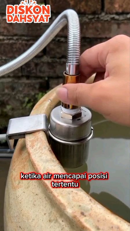 Pelampung Toren Stainless Steel Ukuran 1/2 Inch Kran Otomatis Anti Luber Untuk Tandon Anti Bocor #RacunShopee #DiskonRacunShopee #GakNyeselBeliIni