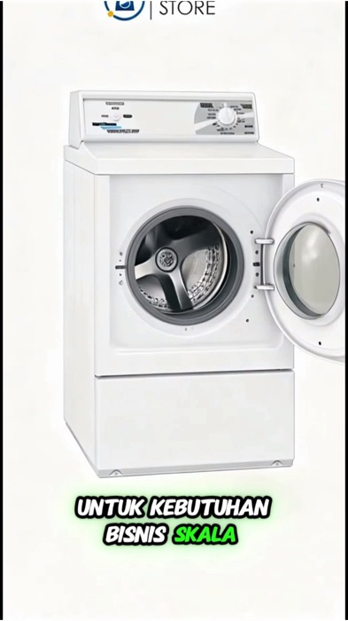 🌟🌟🌟🌟🌟 ￼Speed Queen Gas Dryer 15 Kg LDL3TRGS – Mesin Pengering Laundry Profesional