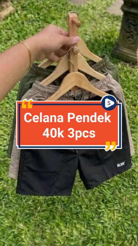 40k Dapat 3 Pcs Celana Pendek Pria #RacunShopeeCheck #SpillRacunShopee #GakNyeselBeliIni #celanapendekpria #ViralDiShopeeVideo #fyp