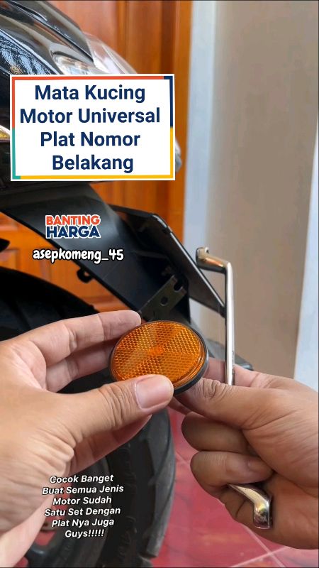 #matakucing #matakucingmotor #matakucingplat #matakucingplatnomor  #Diskon50Persen #GratisOngkirRP0 #PromoNonStop #SpillRacunShopee #GakNyeselBeliIni