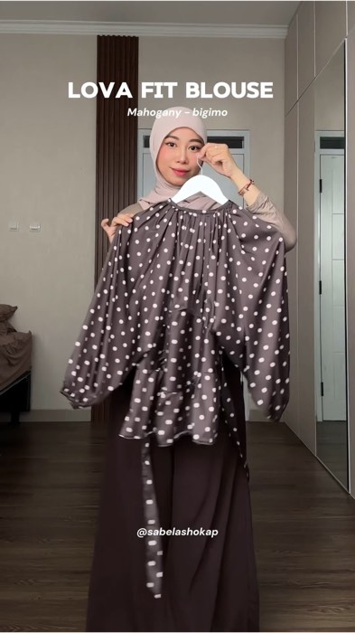 Blouse polkadot ini gemes bangetttt!! #blousepolkadot #polkadot #atasanpolkadot #polkadotoutfit #bigimo #outfitideas #RacunShopee #keranjangshopee