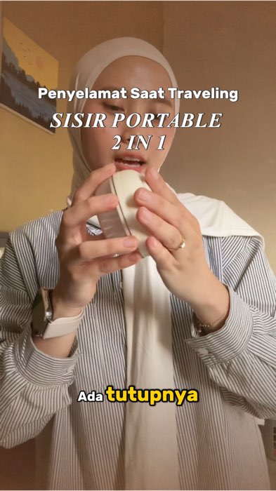 sisir buat traveling nih #sisir #sisirtraveling #sisirportable