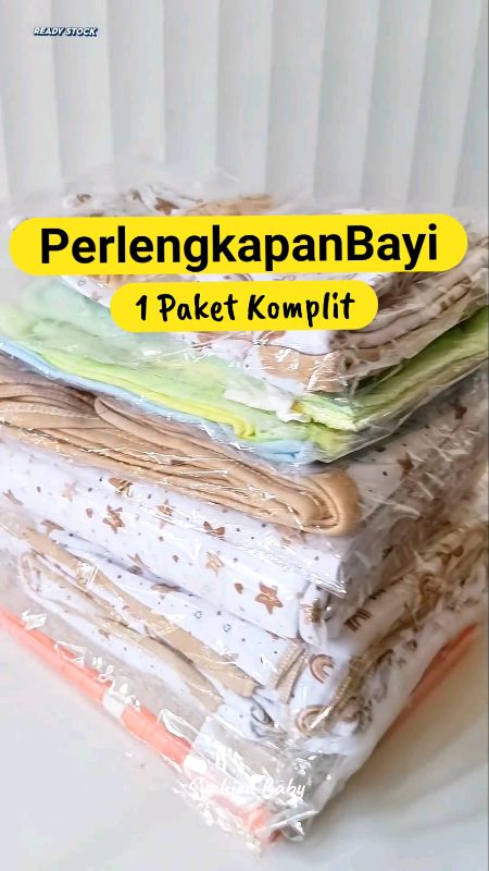 Ga perlu bingung nyari perlengkapan baju bayi, sepaket sdh lengkap. #bajunewborn #perlengkapanbayi #paketnewborn #RacunShopee #DiskomRacunShopee