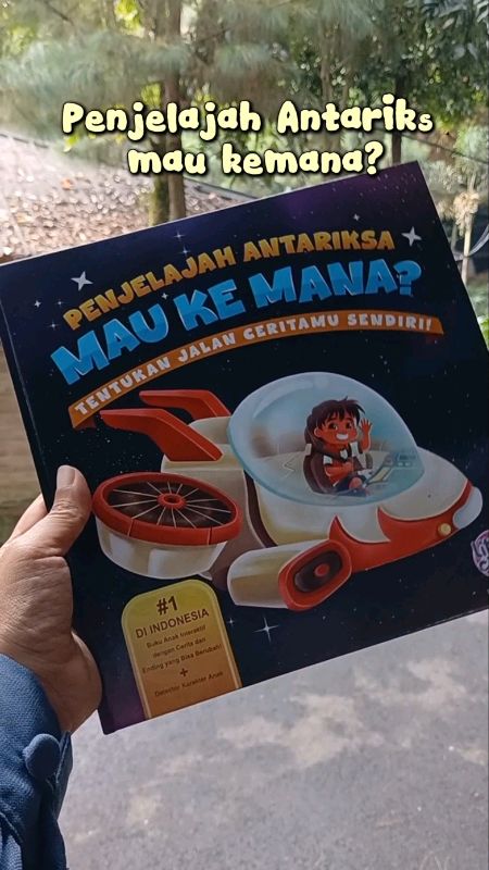 Buku cerita seru yang bisa mendeteksi karakter anak. Yuk samaan! #bukukarakteranak #penjelajahantariksa#bukuanakviral @littlecircle.books