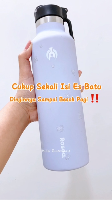 Akhirnya nemu tumbler yang tahan dingin seharian 😭🫶🏻 #RacunShopee #tumblertahanpanas #PromoNonStop #ShopeeCOD #tumblerstainless #tumblertahandingin