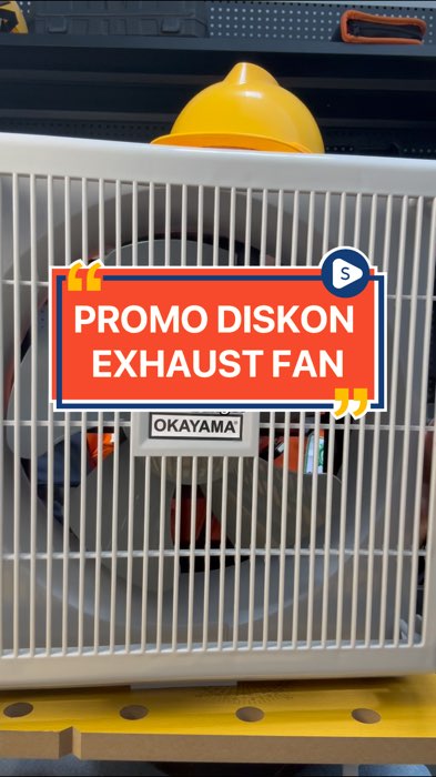 #exhaustfan #exhaustfankamartidur #exhaustdinding #exhaust #promo #PromoNonStop #promoshopee #promoterkini #promomurah #GratisOngkirRPO #gratisongkir