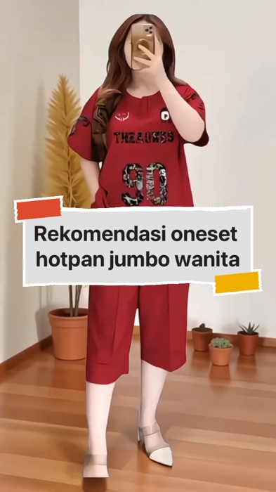 ￼ONE SET HOTPAN JUMBO 7/8 BAHAN KAOS BABYTERY #ViralDiShopeeVideo #ShopeeFashionHaul #DiskonRacunShopee