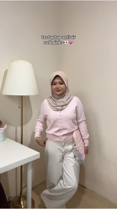 tas laptop pink👀💗 #taslaptop #taslaptopwanita #taslaptopaesthetic #fyp