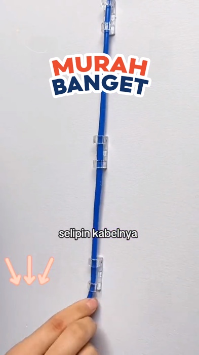 Klip kabel #fyp #beranda #PromoNonStop #DiskonRacunShopee #Diskon40RB