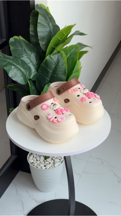Sandal wanita wedges EVA 9cm tebal anti slip model Korea kekinian #sandalwedgeswanita #sandalevatinggi #sandalkoreawedges #sandalantislipwanita