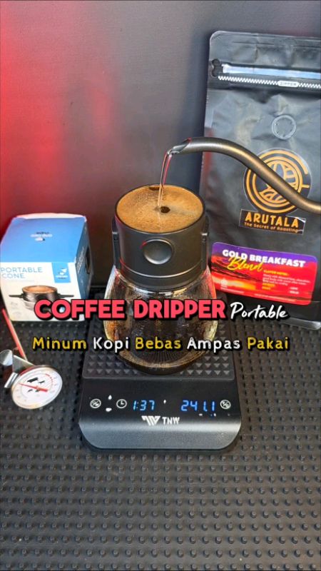 Coffee Dripper V60 Portable #v60 #v60coffee #v60dripper #v60portable #V60Filter #v60paperless #v60_coffee #coffeedripper #Coffeedripperfilter