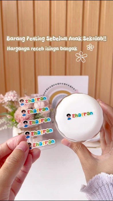 Barang penting yang perlu dibeli sebelum anak masuk sekolah #DiskonShopeeVideo #SpillBawaBerkah #stikernamaanak #stickercustomnama
