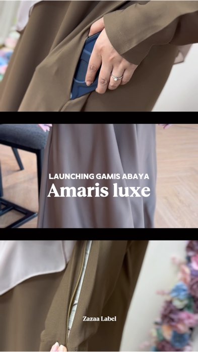 Launching pagi ini 🥰🫶🏻 co di saat live ya best  #gamisantiuv #gamisabaya #abayaantiuv #abayaumroh #abayadaily
