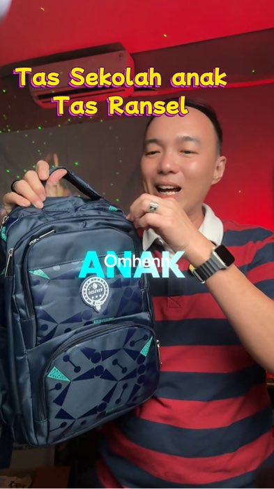 Omhenn rekomendasi #tasanak #tasransel #tasbukaansamping #tassekolah