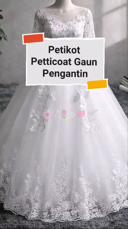 Petikot Petticoat Gaun Pengantin#DiskonRacunShopee #spilbawaberkahshope #RacunShopeeCheck #RacunShopeeVideoViral #ViralDiShopeeVideo