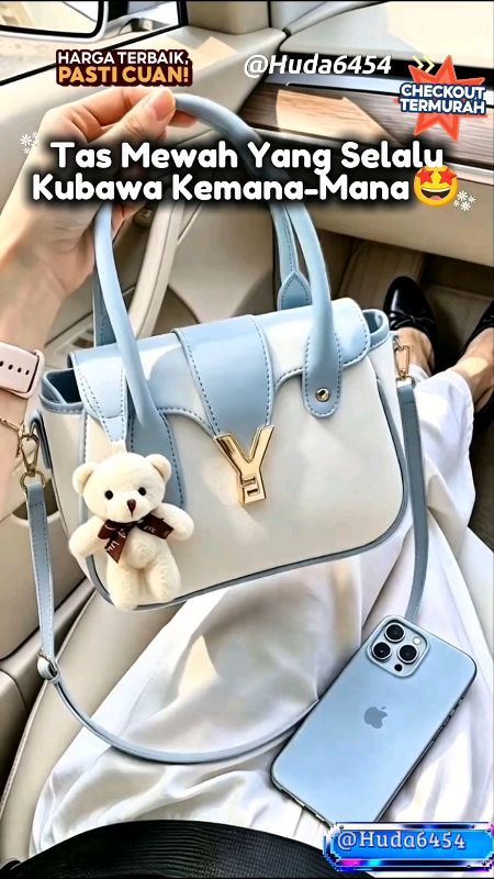 Yola Bag Tas Viral🤩#RacunShopee#Diskon50Persen#bismillahfyp#taswanita#fashionwanita#ShopeeFashionHaul#tasselempang#handbag#viral#fyp#slingbag#trend