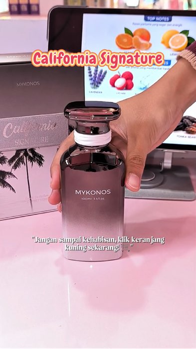 California Signature Best Seller Mykonos #ShopeeVideo #ShopeeCOD #ShopeeLook #mykonoscalifornia #mykonosparfum #mykonosindonesia #mykonos