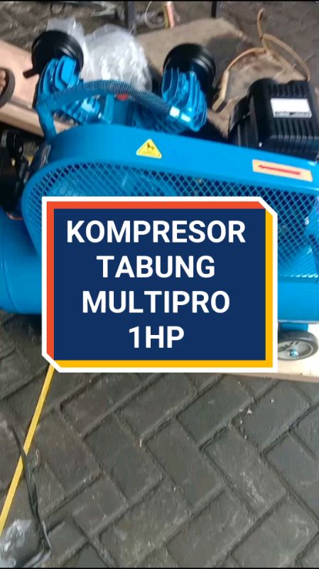 Kompresor Tabung MULTIPRO 1HP VBC100/100 100Liter #ShopeeCOD #RacunShopeeCheck #SpillRacunShopee #RacunShopee #PromoNonStop #GratisOngkirRP0
