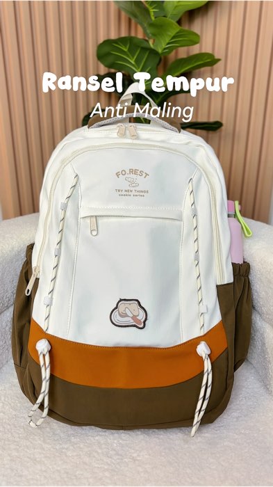 Ransel ala korean style #RacunShopeeCheck #SpillRacunShopee #ranselsekolah #ranselkerja #ranseltraveling #ranselwaterproof #ranselkoreanstyle #teslk