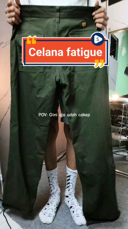keren banget#RacunShopee #SpillBawaBerkah #ShopeeLook #ViralDiShopeeVideo #ShopeeFashionHaul #celana #celanamurah #celanafatigue #fatiguepants