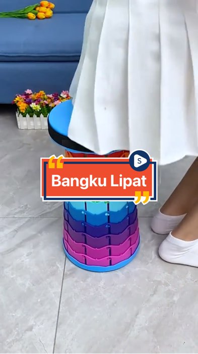 Bangku Teleskopik Lipat Kursi Lipat #RacunShopee #DiskonRacunShopee #GakNyeselBeliIni #ViraldiShopeeVideo #viral