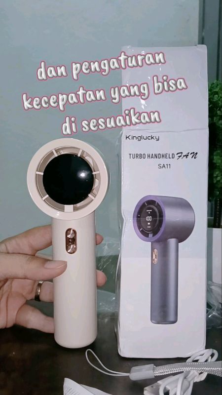kipas angin portable cocok sama yang suka berpergian #kinglucky #kipasminiportable