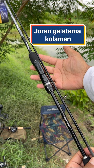 Joran galatama sea and kings kakap carbon solid fuji ring #joranpancing #joranmurah #jorangalatama #joranspining #jorancarbonsolid