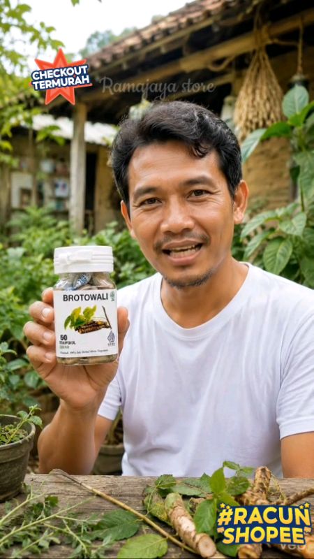Brotowali Kapsul obat gatal herbal alami #kapsulherbal #brotowali #brotowalikapsul #obatherbal #RacunShopee #herbal #obatalami