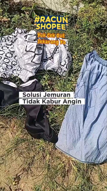 solusi baju tertiup angin#shopee #fyp #gratis #GratisOngkirRP0 #murahlebay #murahbanget #jepitanbaju #ShopeeCOD #ShopeeLook #shopeevideo #foryoupage