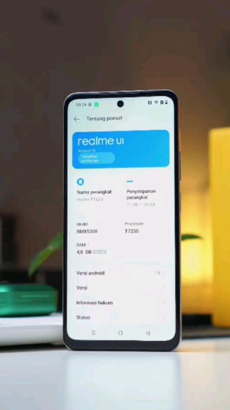Smartphone Realme P3 Lite