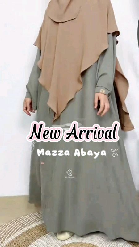 New Arrival Abaya Mazza #gamis #OOTDFashionShopee #ShopeeLook #SpillBawaBerkah #CantikGaHarusMahal #ViralDiShopeeVideo #FashiondiShopee #ShopeeCOD