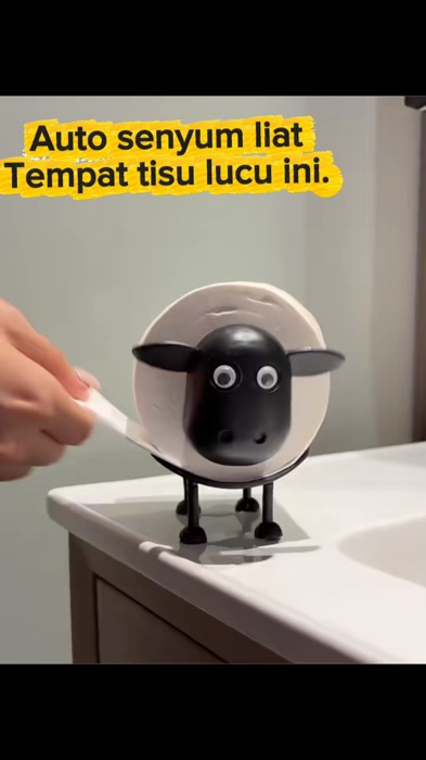 Tempat tisu lucu 🥹. #tempattisu #tempattisulucu #tempattisumurah #ViralDiShopeeVideo #CODinApa #PromoNonStop #SpillRacunShopee #SpillBawaBerkah