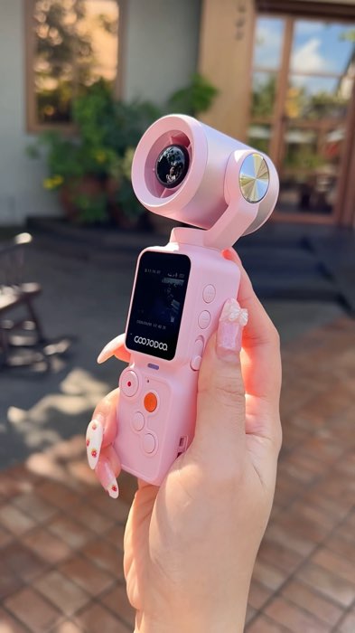 Kipas angin portable dengan tampilan pinky coquette ini ternyata ada kameranya juga #goojodoq #RacunShopeeCheck #RacunShopee #kipasgoojodoq #viral