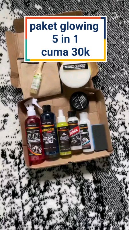 paket hemat kendaran kinclong #cucimotor #pakethemat #paketlengkap #sabunmotormobil #semirban #RacunShopee #GratisOngkirRP0 #PromoNonStop#hifourclean